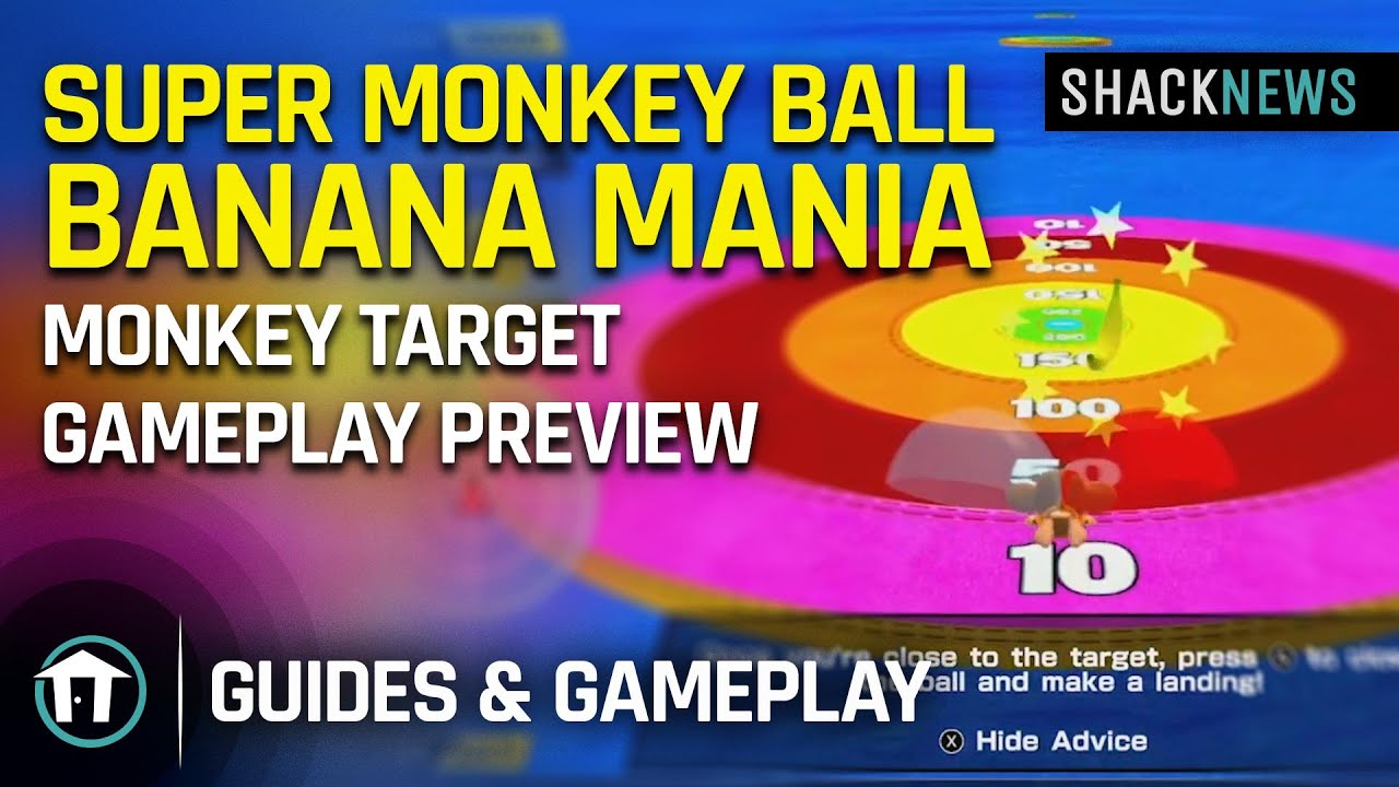 Super Monkey Ball Banana Mania - Monkey Target Gameplay Preview