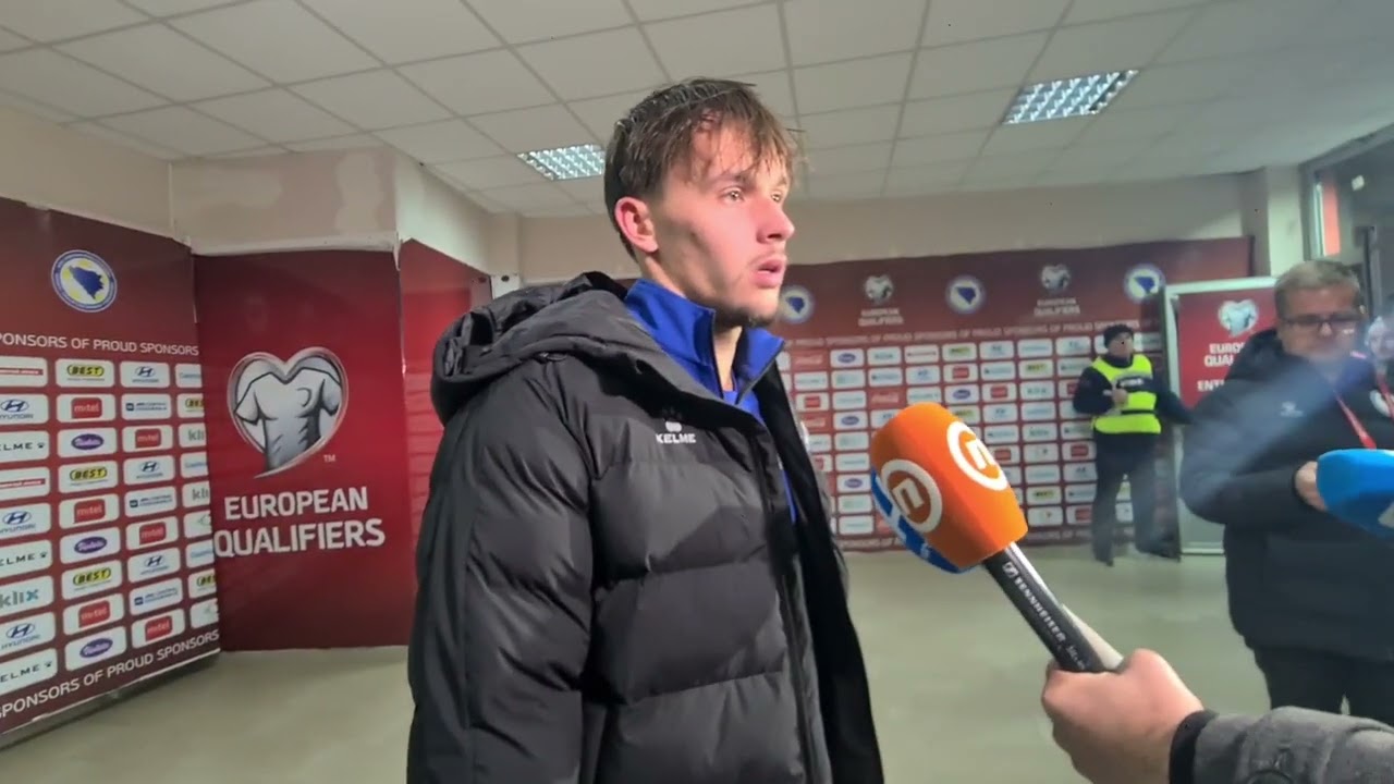 Amar Dedić i Nikola Vasilj nakon poraza od Portugala