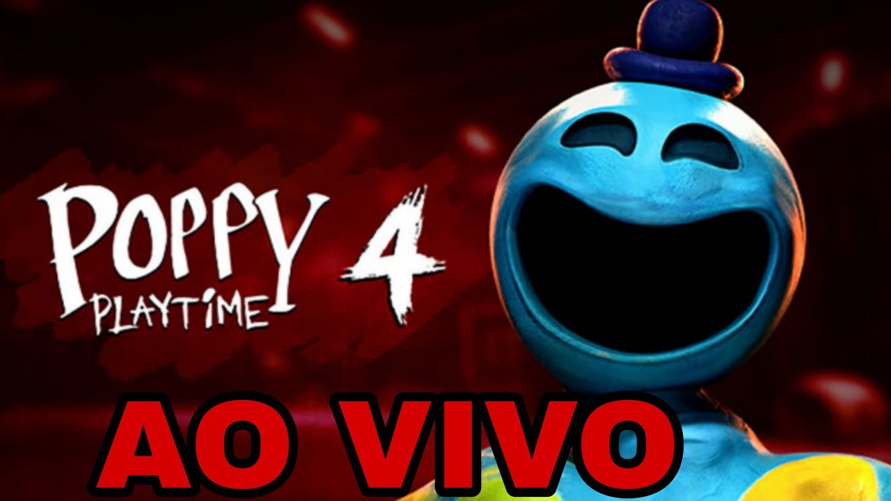Live jogando poppy playtime capítulo 4