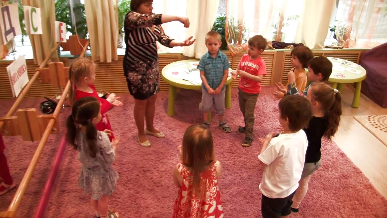 Открытое занятие в старшем блоке  