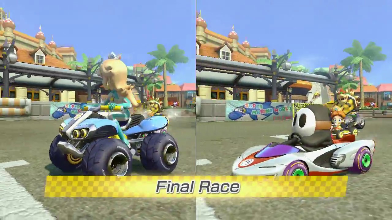 Mario Kart 8: VS Mode (Split-screen)