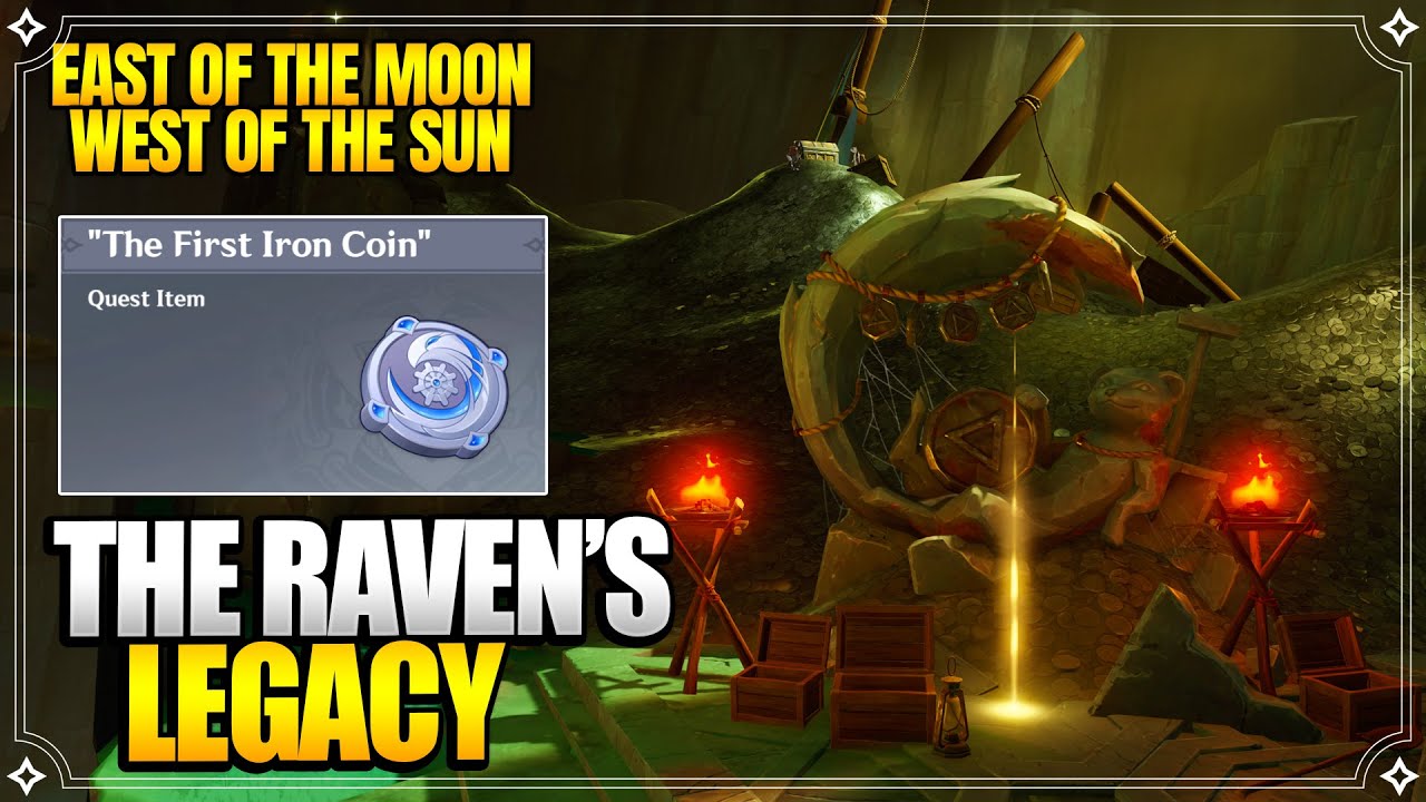 The Raven's Legacy - East of the Moon, West of the Sun | World Quests & Puzzles【Genshin Impact】