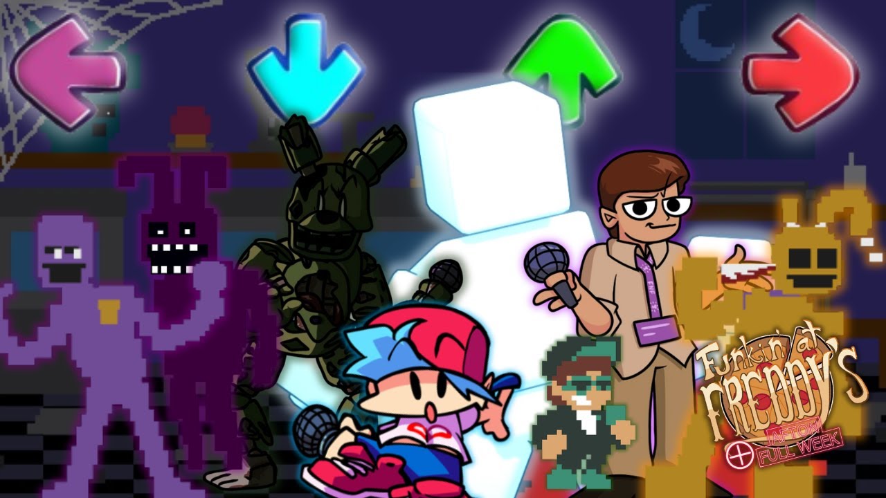 Funkin' at Freddy's  all mod no commentary