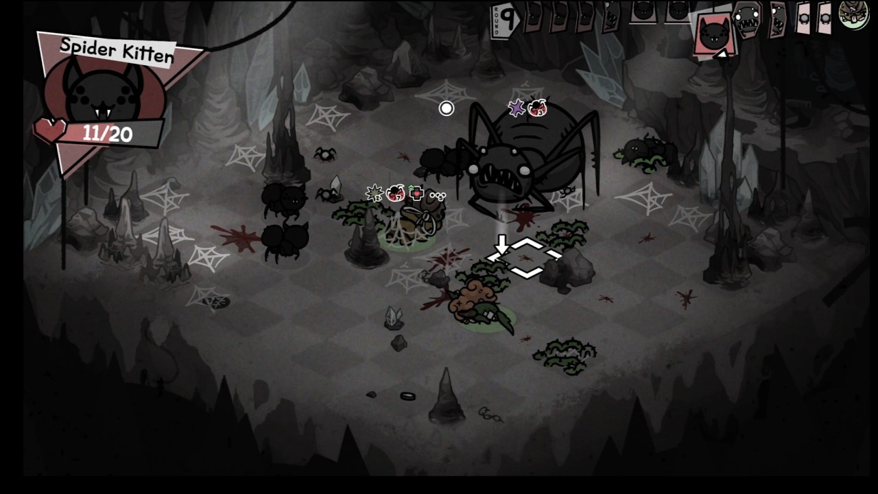 Eight Legs and Nine Lives (Mewgenics)
