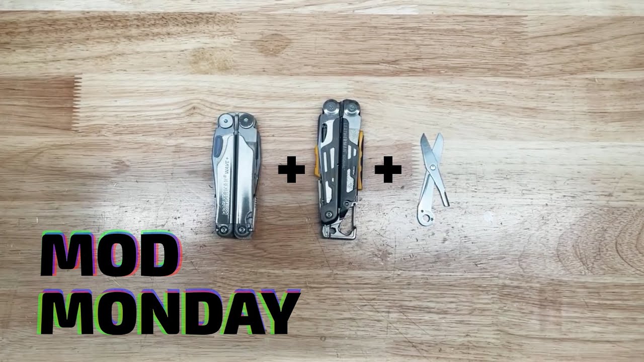 Adding (Big) Scissors to the Leatherman Wave and Signal