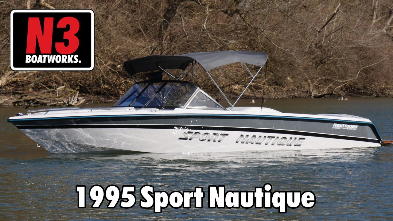 1995 Sport Nautique — уголь — на воде || N3 Boatworks