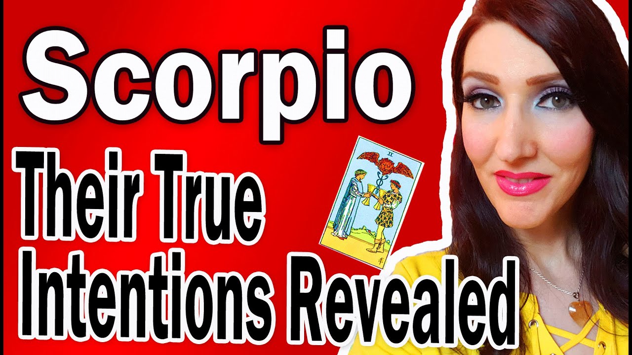 SCORPIO WOW! THEIR TRUE INTENTIONS FOR YOU REVEALED & HERE IS ALL THE DETAILS SCORPIO! NOVEMBER TARO