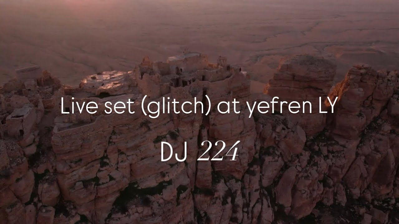 Live set (GLITCH) at yefren LY [melodic techno ,melodic house ,progressive ]