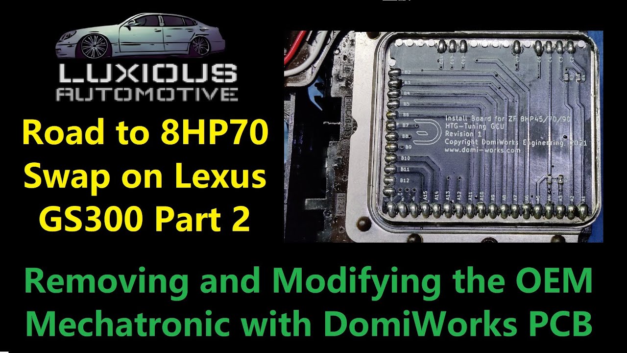 Luxious Automotive's Road to #8HP70 #Swap on #Lexus #GS300 Part 2 #2jz #2jzge #aristo #8hp #アリスト
