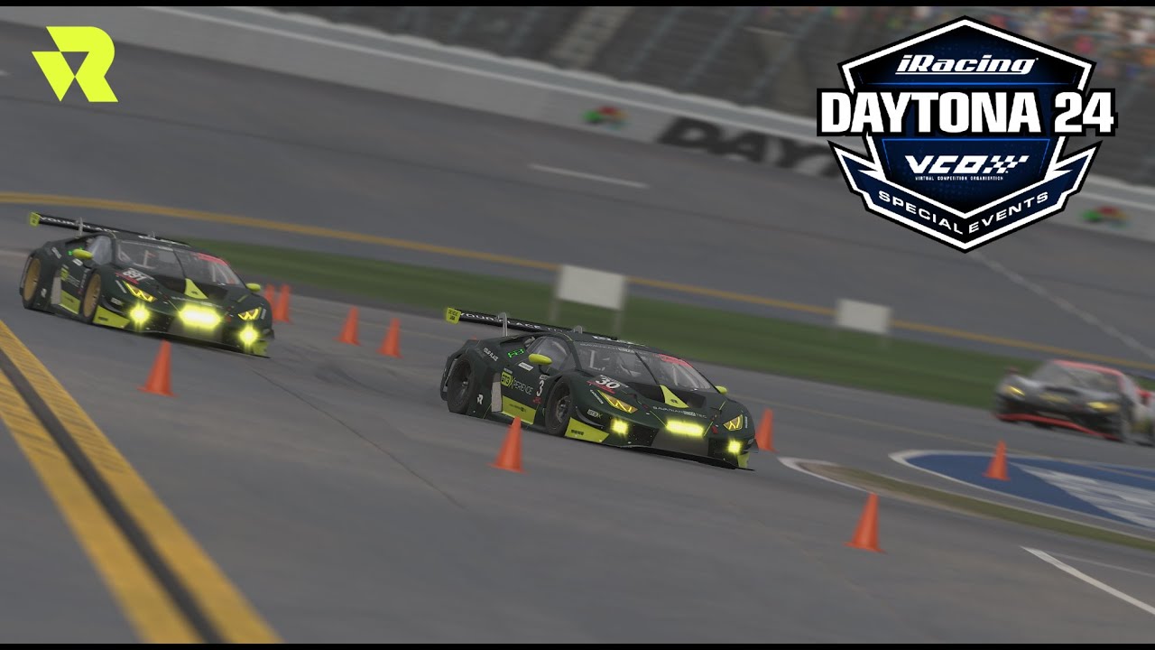 24h Daytona | Neighbors on a Mission! | RaceVision Liga | Lambo GT3 | Part 1