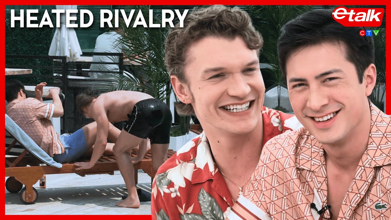 [Exclusive] 'Heated Rivalry' season 1 set visit with Connor Storrie & Hudson Williams
