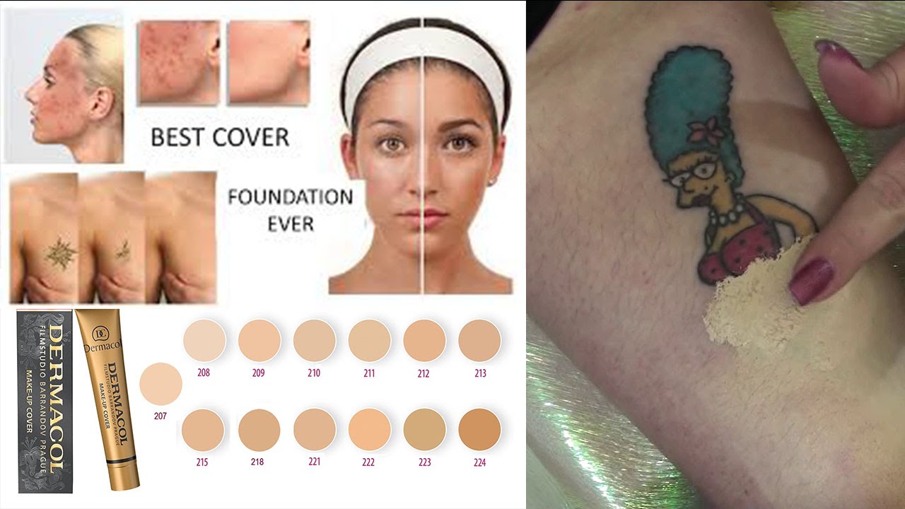 REVUE + DEMO : DERMACOL Make-Up Cover : THE BEST Foundation