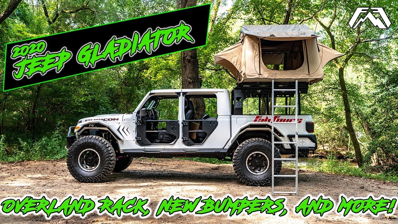 2020 Jeep Gladiator: Lifted, Overland Rack, New Bumpers, And More! [2019]