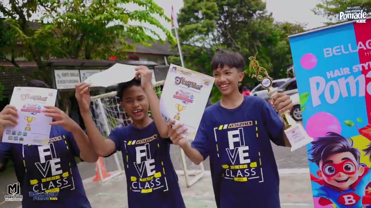 Bellagio Pomade Kidz Roadshow School to School Jogja Bersama Proactive Kids