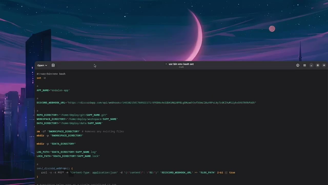 Why My Deployment Script Changed Once I Actually Built It