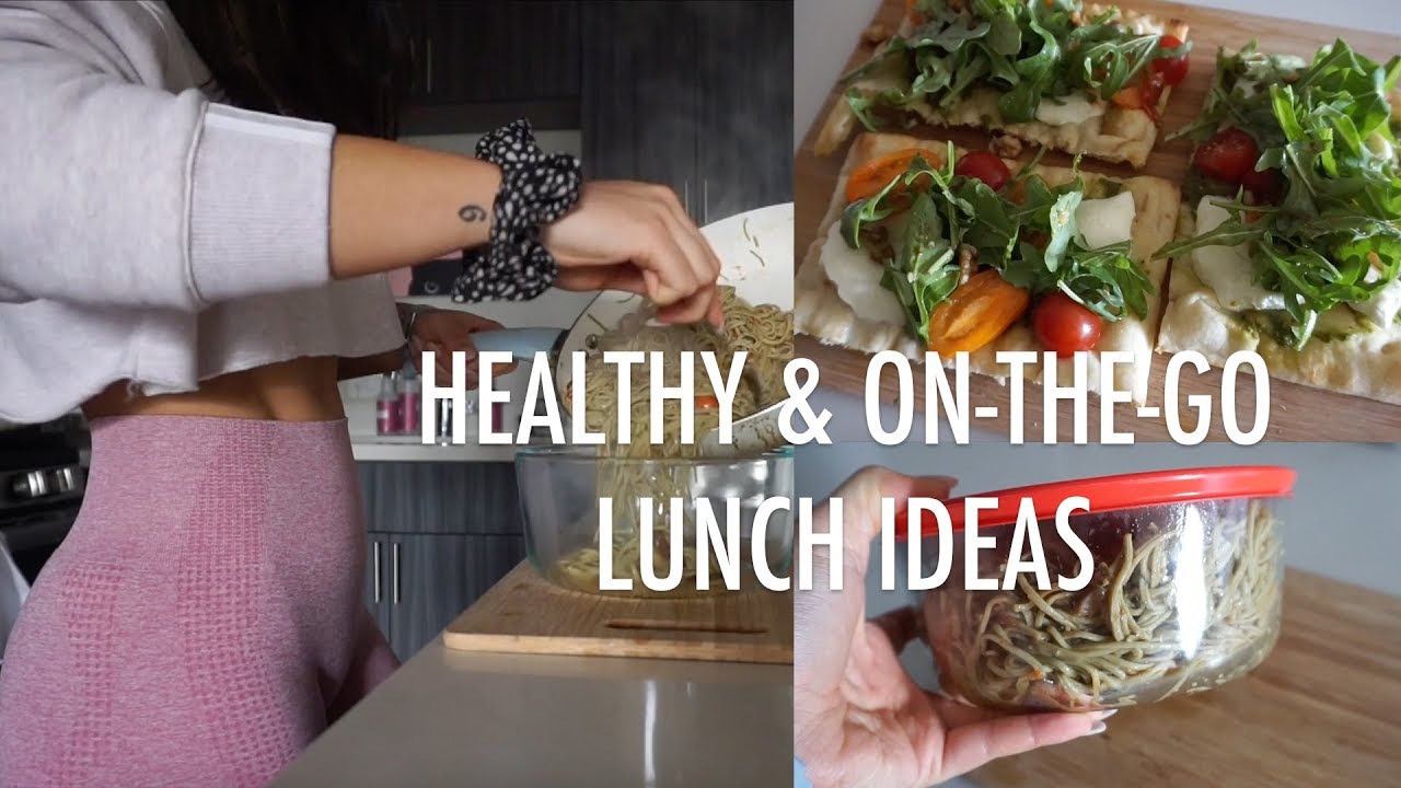 3 Healthy On the Go Lunch Ideas/Recipes