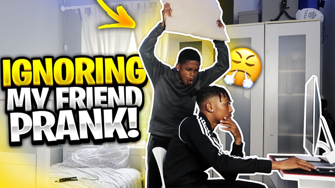 IGNORING MY ANNOYING FRIEND PRANK! 😂FT Mkfray