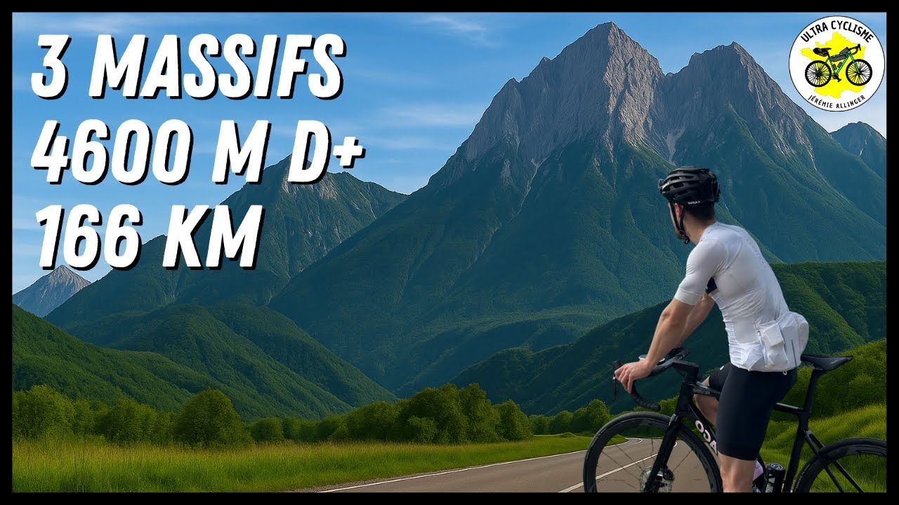Grenoble – 3 Massifs | 166 km et 4600m D+ à vélo 🚵‍♂️