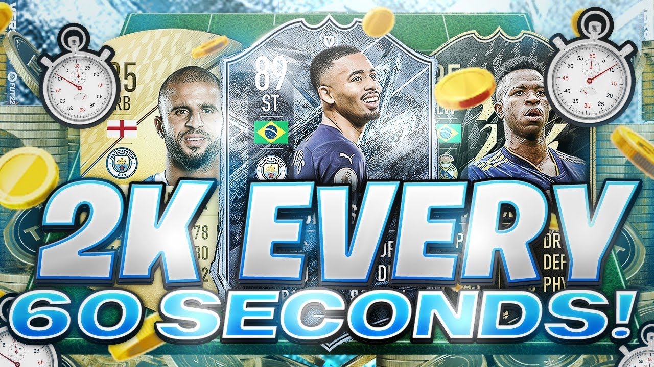 HOW TO MAKE 100K COINS NOW ON FUT 22 EASIEST WAY TO MAKE COINS ON FUT 22 BEST TRADING METHODS!