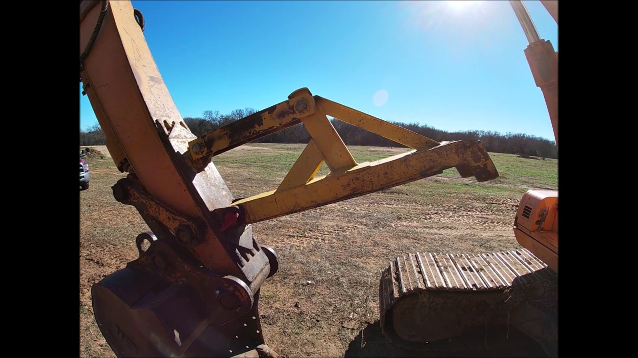 Homemade excavator thumb demo