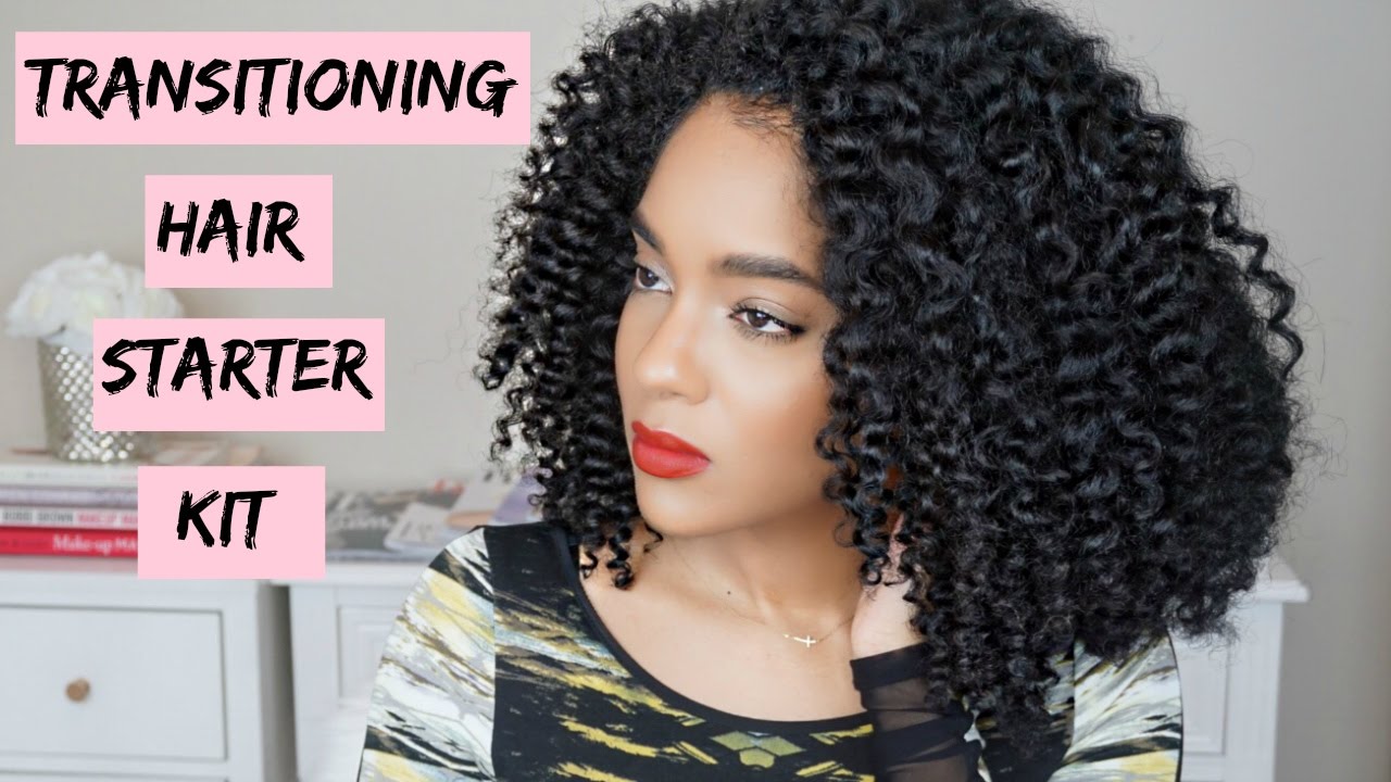 Natural Hair Transitioning Starter Kit For Beginners