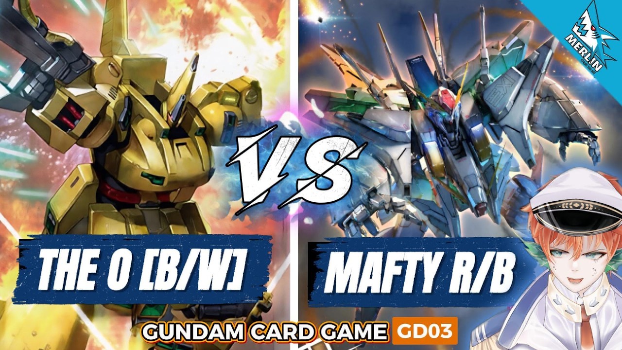 【GCG】Gundam Card Game GD03 : The O [🔵⚪️] Vs Mafty [🔴🔵] @merlinboardgame4078