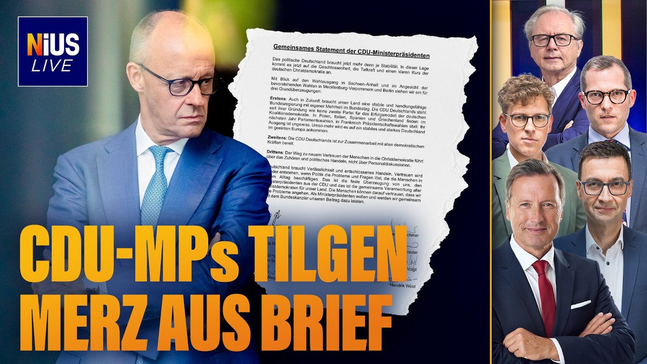 🚨 Hat der Kanzler ein Problem mit der Meinungsfreiheit? I NIUS Live am 17.09.26
