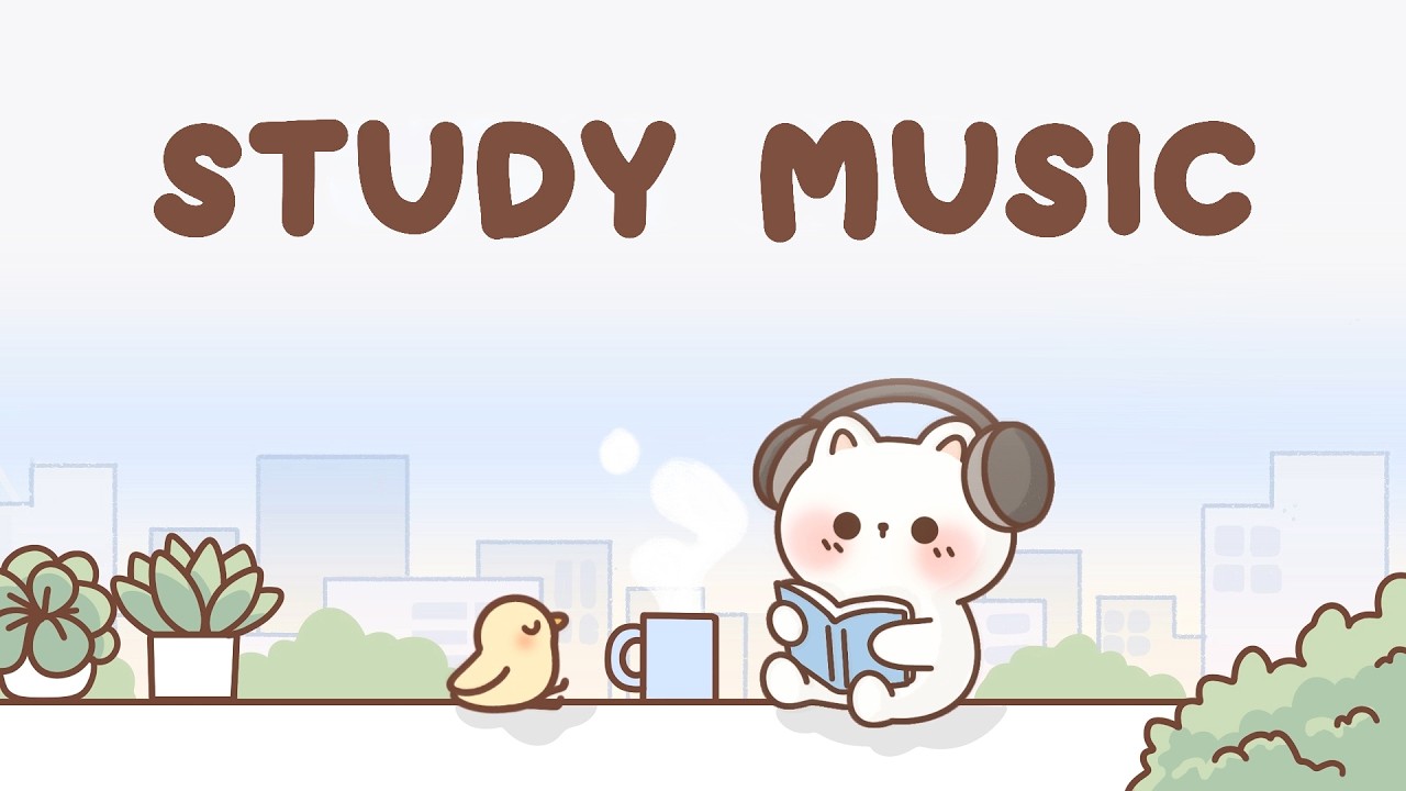 2 hour study with me 🎵 2 hour lofi 😺 ADHD Study music