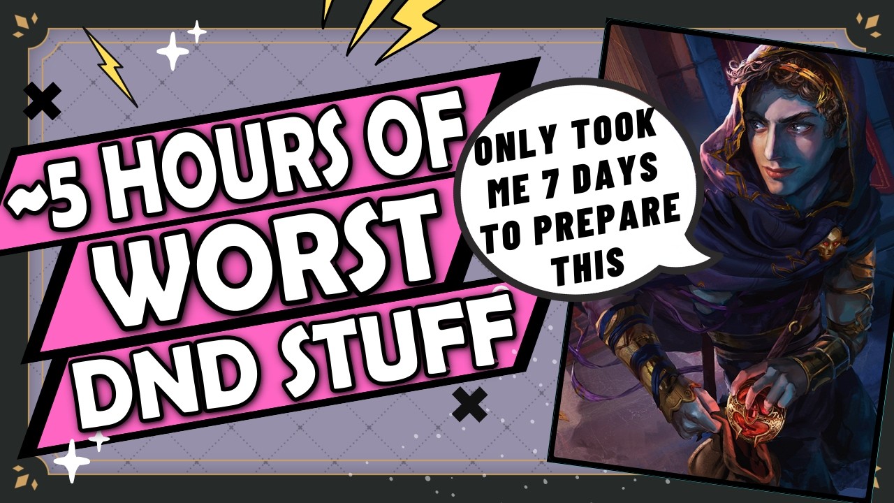 ~5 Hours of The Worst Things in DnD To Fall Asleep to
