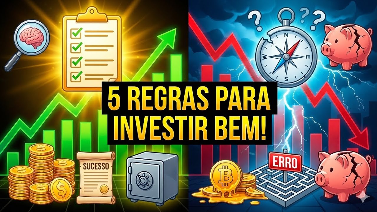 Tenha um método para começar a investir bem!