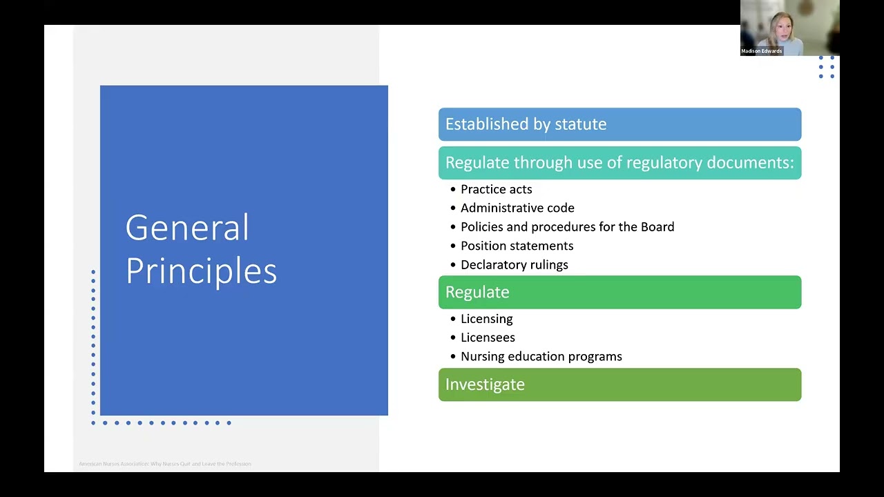 The Board of Nursing: Demystifying Nursing Regulation and Potential Licensure Issues