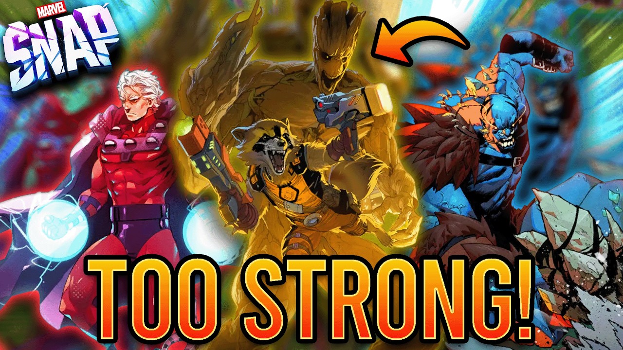 This Rocket & Groot Deck Is A PROBLEM!!! *STEAL WINS!* | MARVEL SNAP