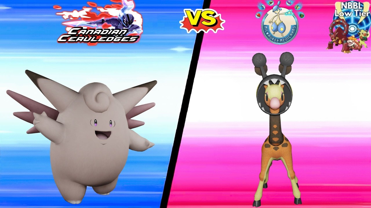 THIS IS WHY CLEFABLE SHOULD NEVER BE ALLOWED IN LOW TIER! POKEMN DRAFT LEAGUE! NBBL S8 WEEK 3