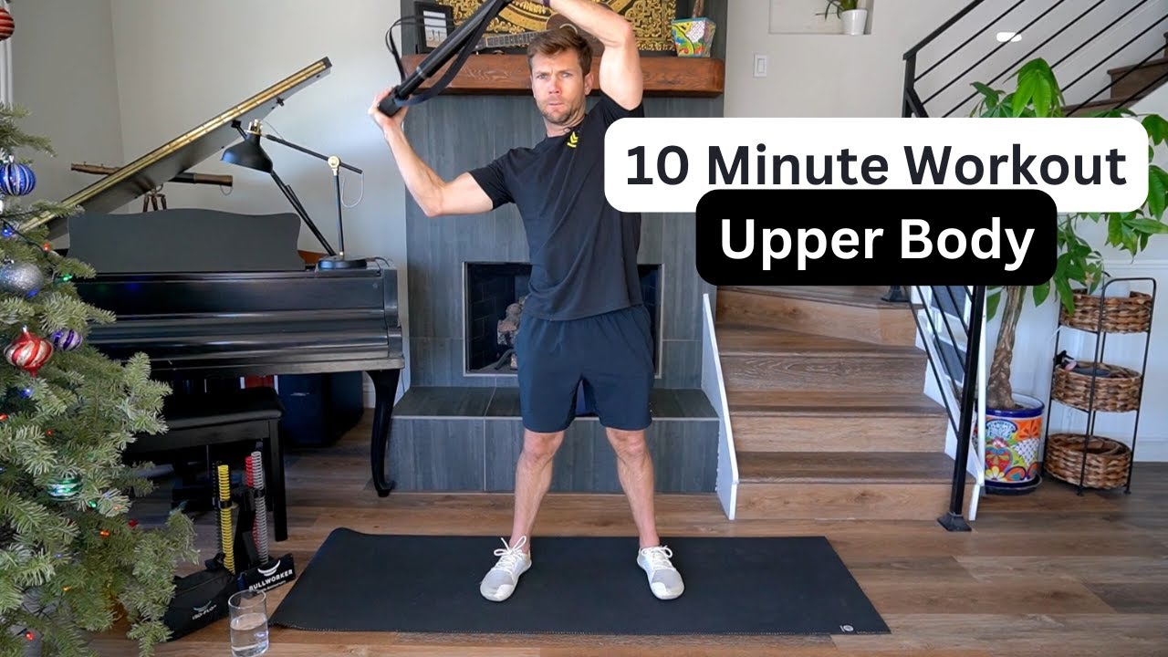 10-Minute Upper Body Superset | Isometric & Isotonic Bullworker Workout