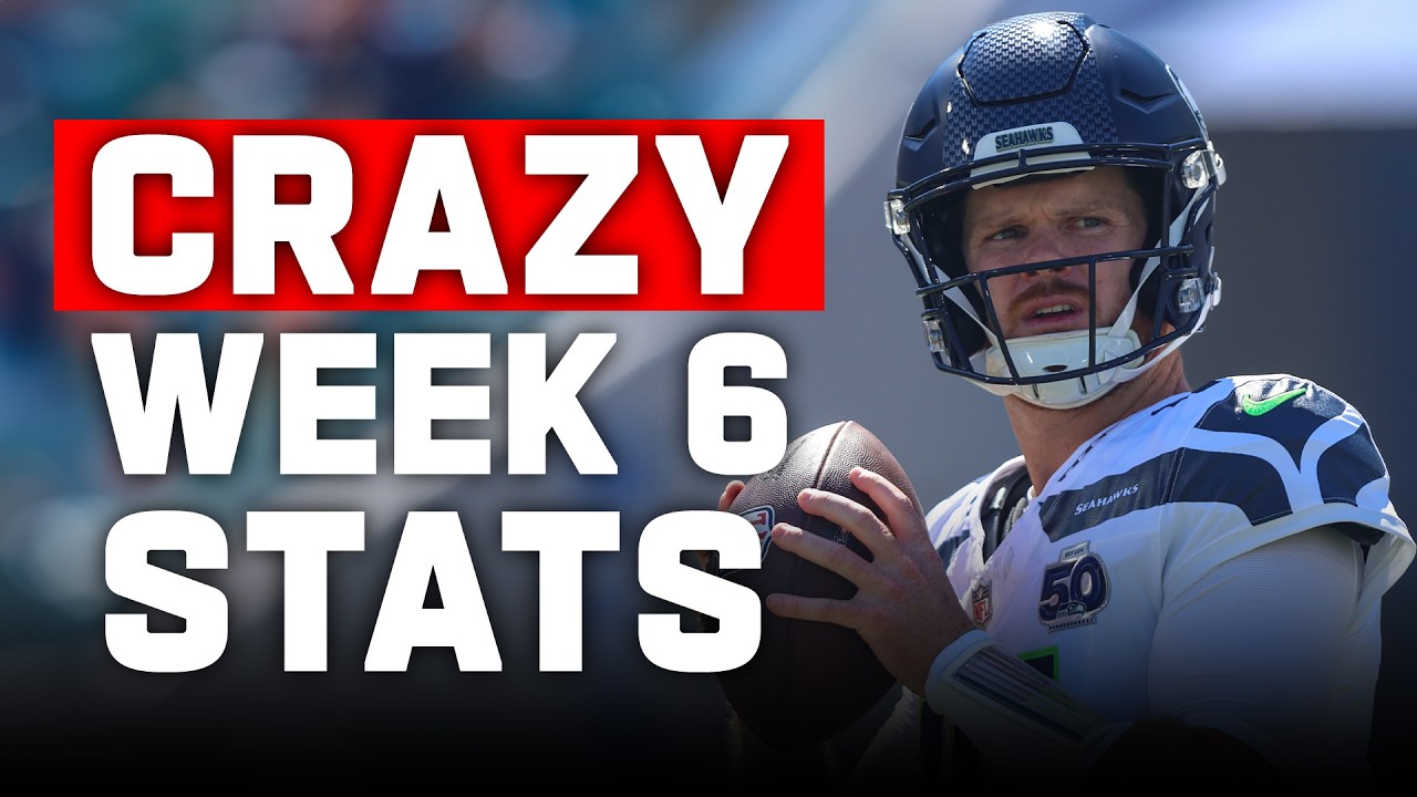 51 Wild Stats From Week 6 of the NFL
