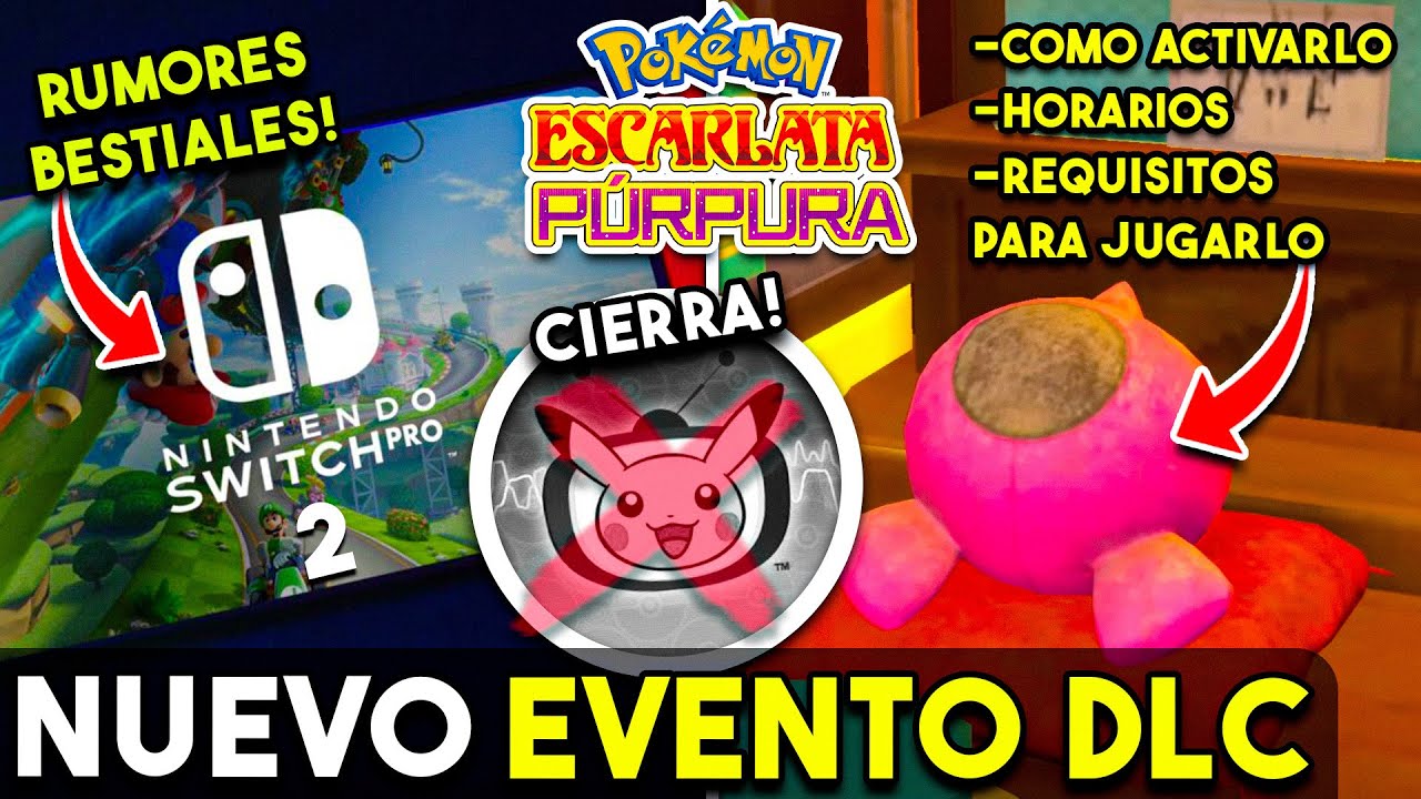 EPÍLOGO DE POKÉMON ESCARLATA Y PÚRPURA - Como activarlo, horarios, requisitos y más - pachi66