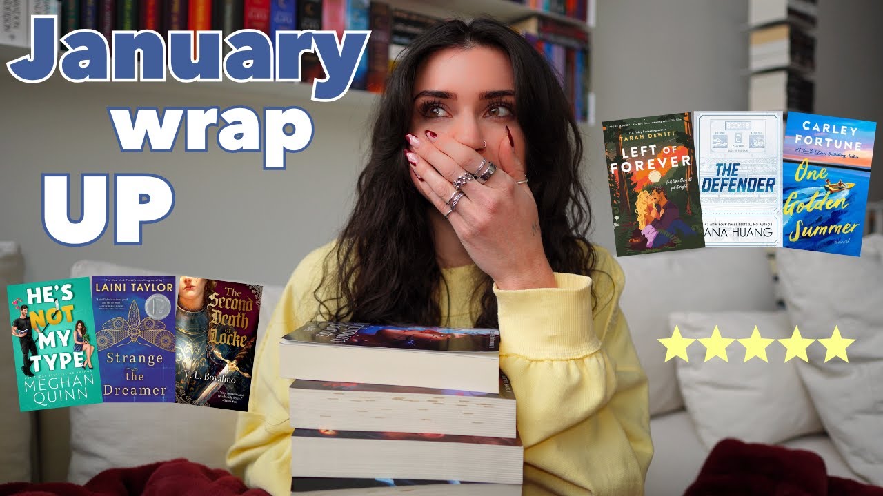 The 15 books I read in January 📖 | January reading wrap up ♥️