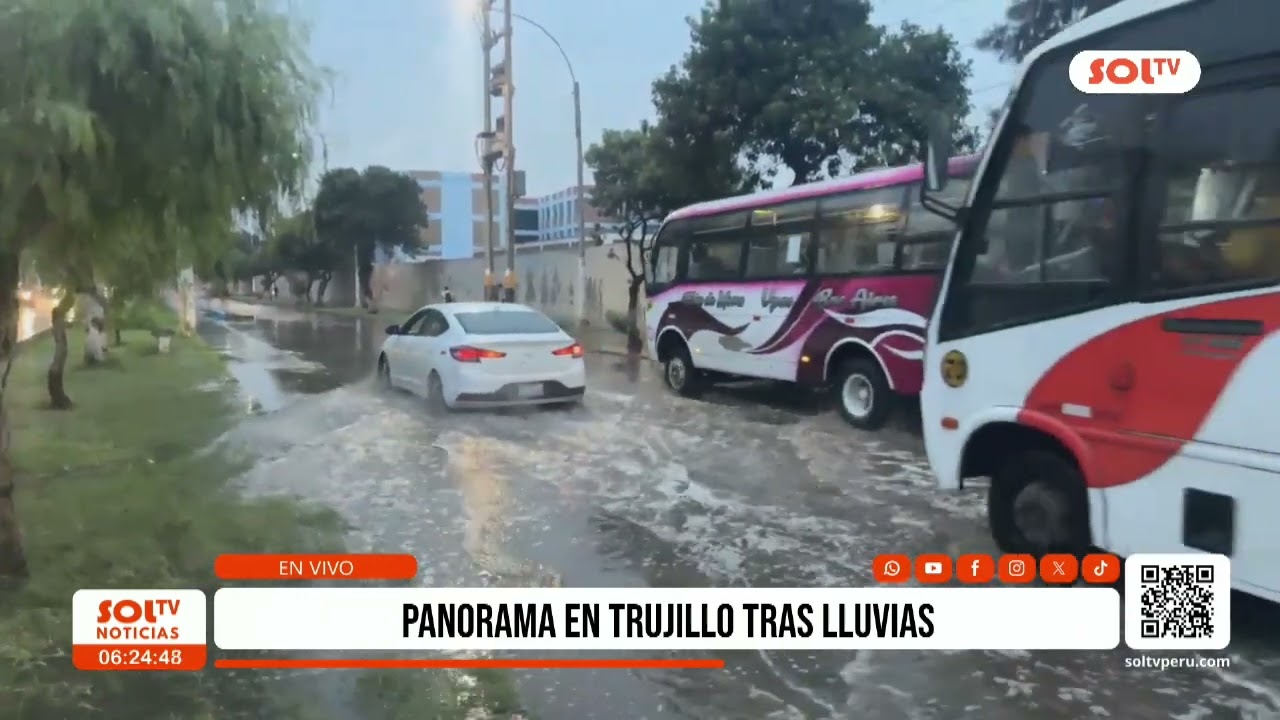 Panorama de Trujillo tras la lluvias