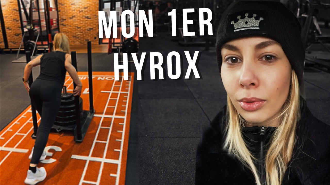 Mon premier HYROX - c'est intense ! 🔥