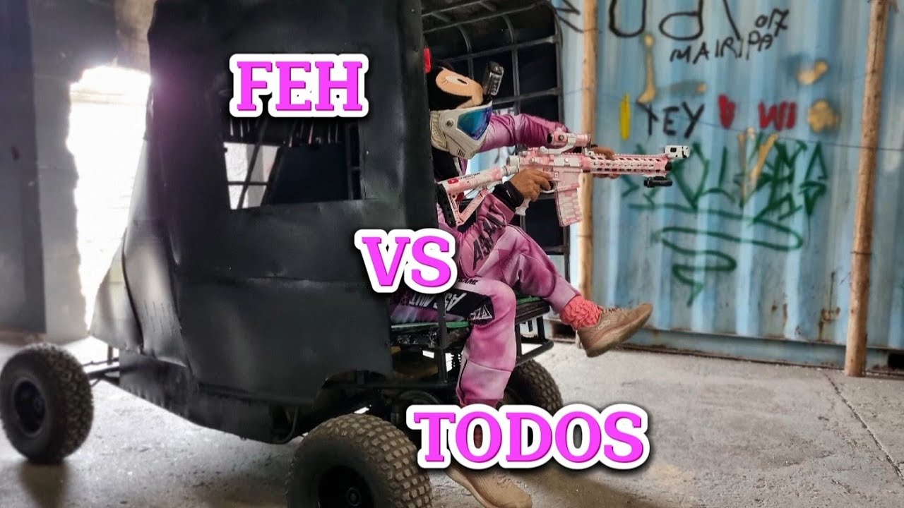Joguei dentro do caveirinha no galp&atilde;o airsoft contra todos os operadores!