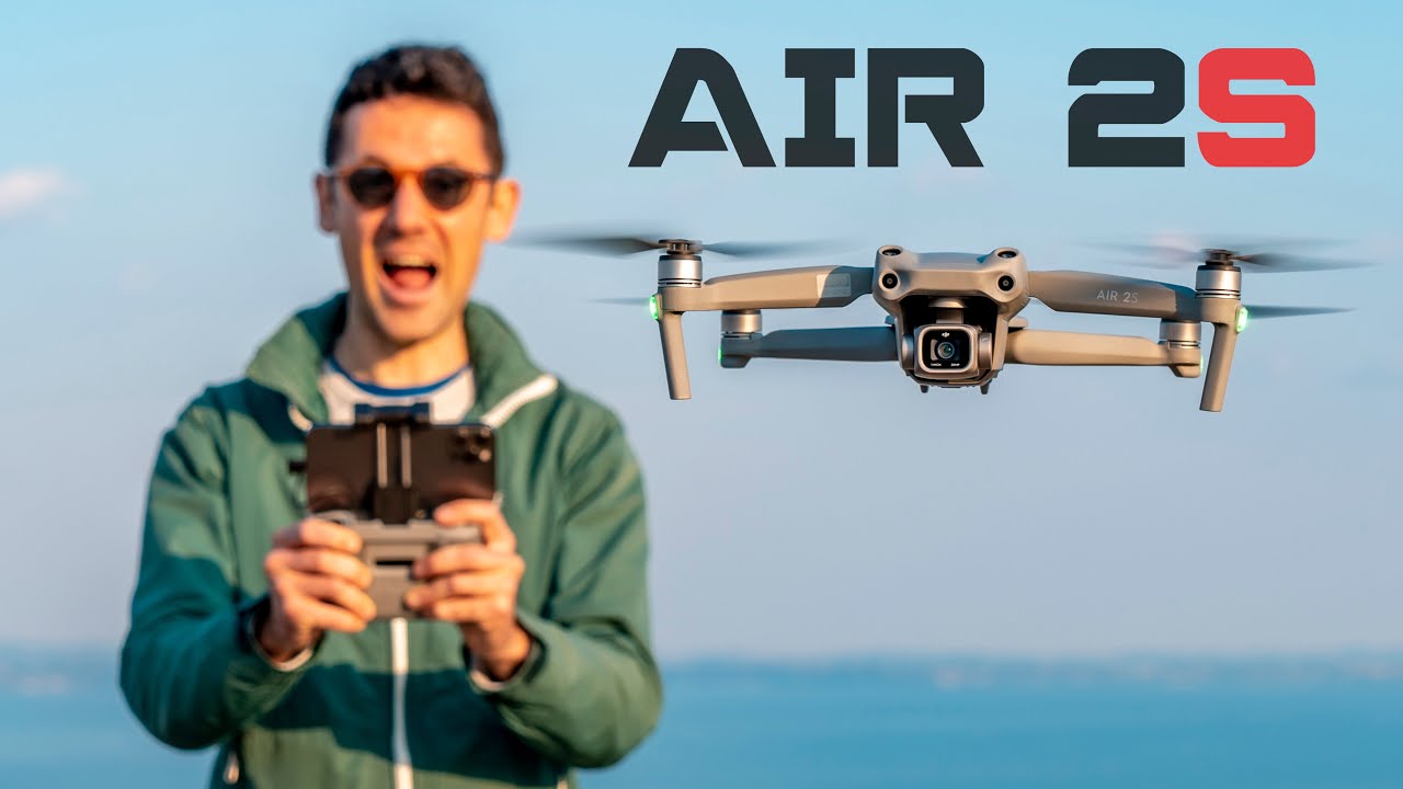 DJI AIR 2S PRIMO VOLO Il Miglior Compromesso? | Cinematic  5.4K Dlog-M a 10 bit