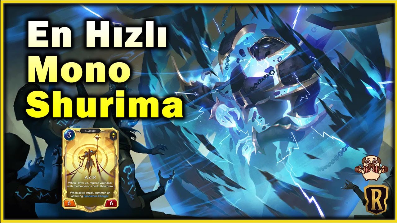 Mono Shurima...  Azir ve Xerath  | Legends Of Runeterra (LoR)(Ebedi)