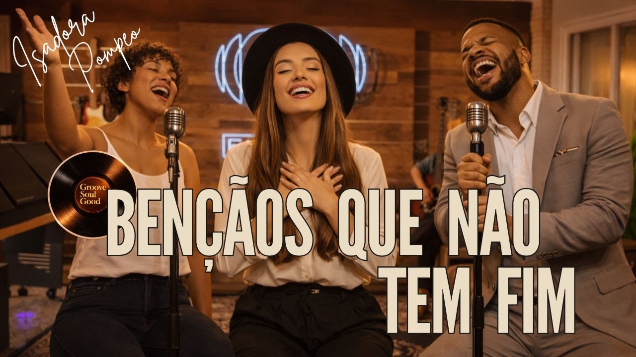 BÊNÇÃOS SEM FIM (Smooth R&B Soul) | Isadora Pompeo Cover Emocionante #gospel #gospelmusic #fyp