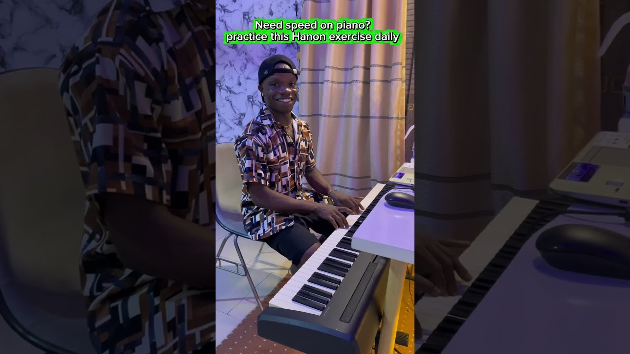 Hanon exercise full tutorial. #hanon #piano 