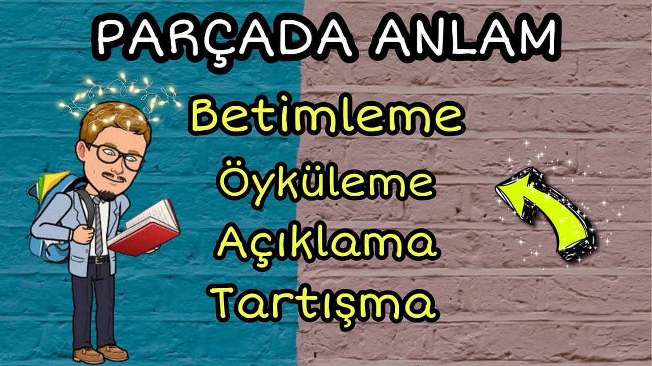 11) Anlatım Biçimleri (Eğlenerek Öğren Serisi)