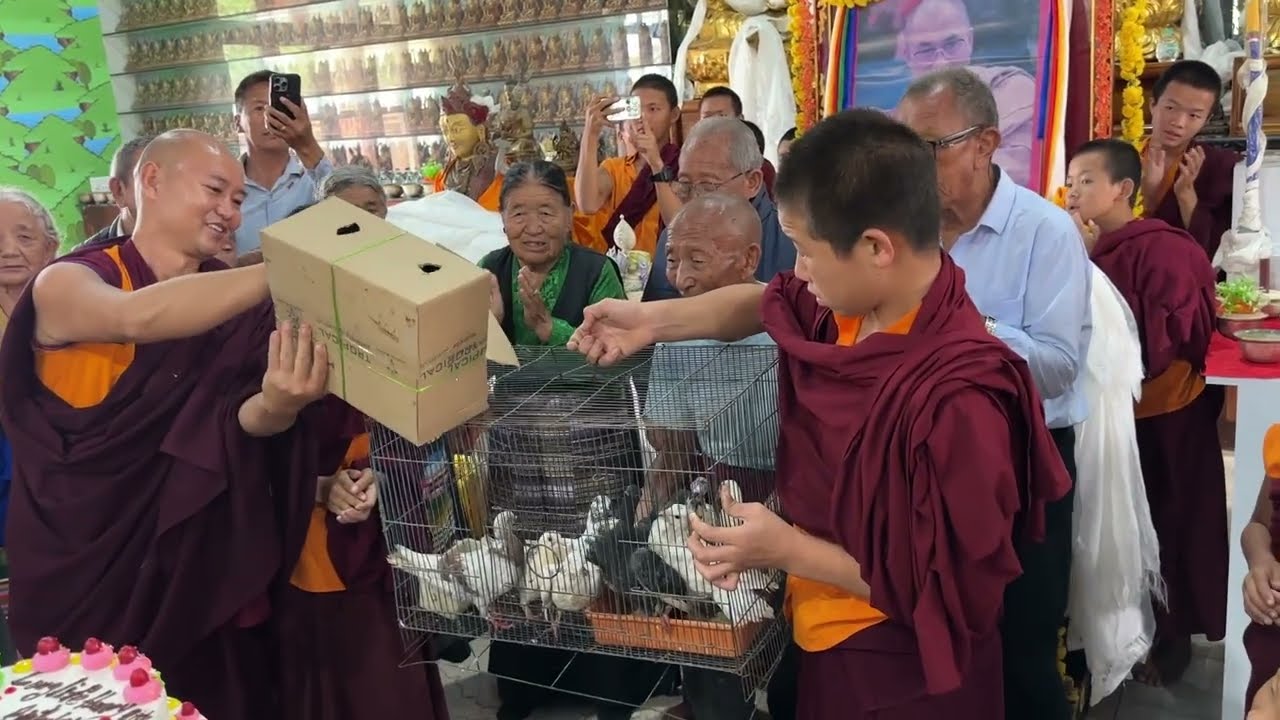 Ghuton Trunkar at Ogyenling Monastery Hunsur