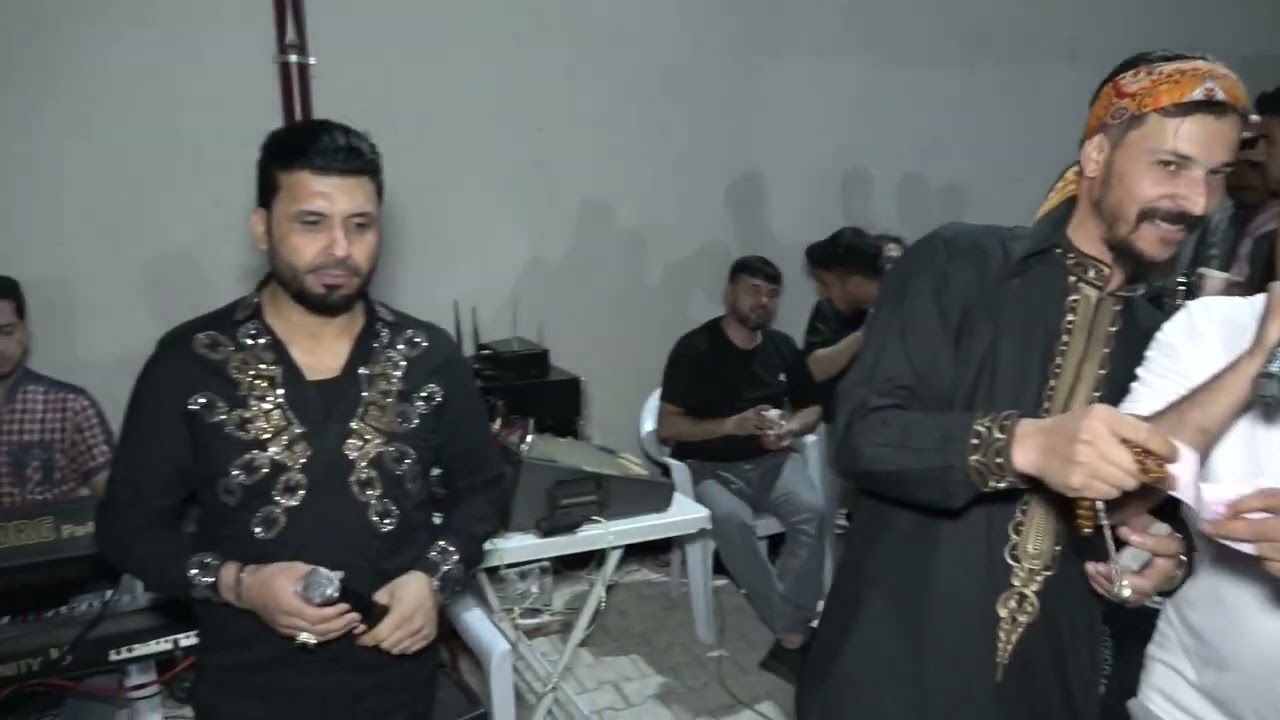 حفل زفاف صالح عبيد الحنظل الفنان ياسين الاسمر تصوير عمار ابوياسر ج2