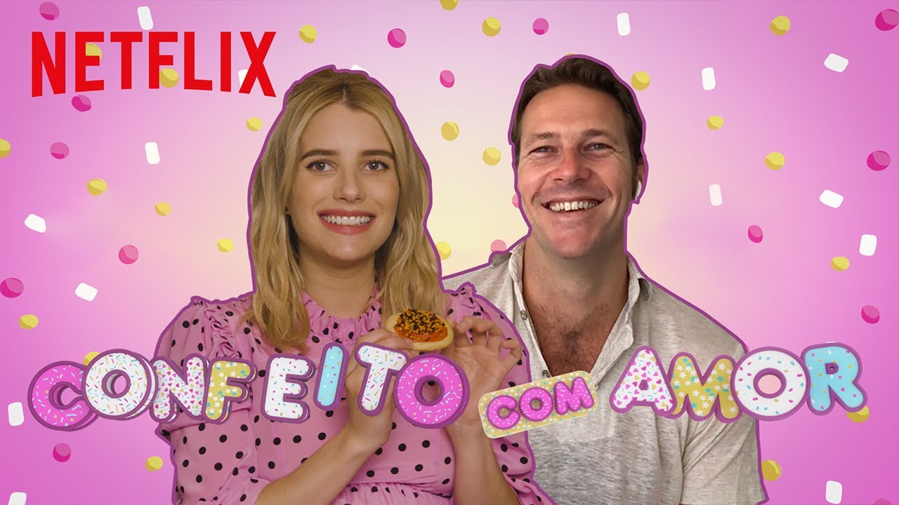 Emma Roberts e Luke Bracey no Confeito com Amor | Amor com Data Marcada