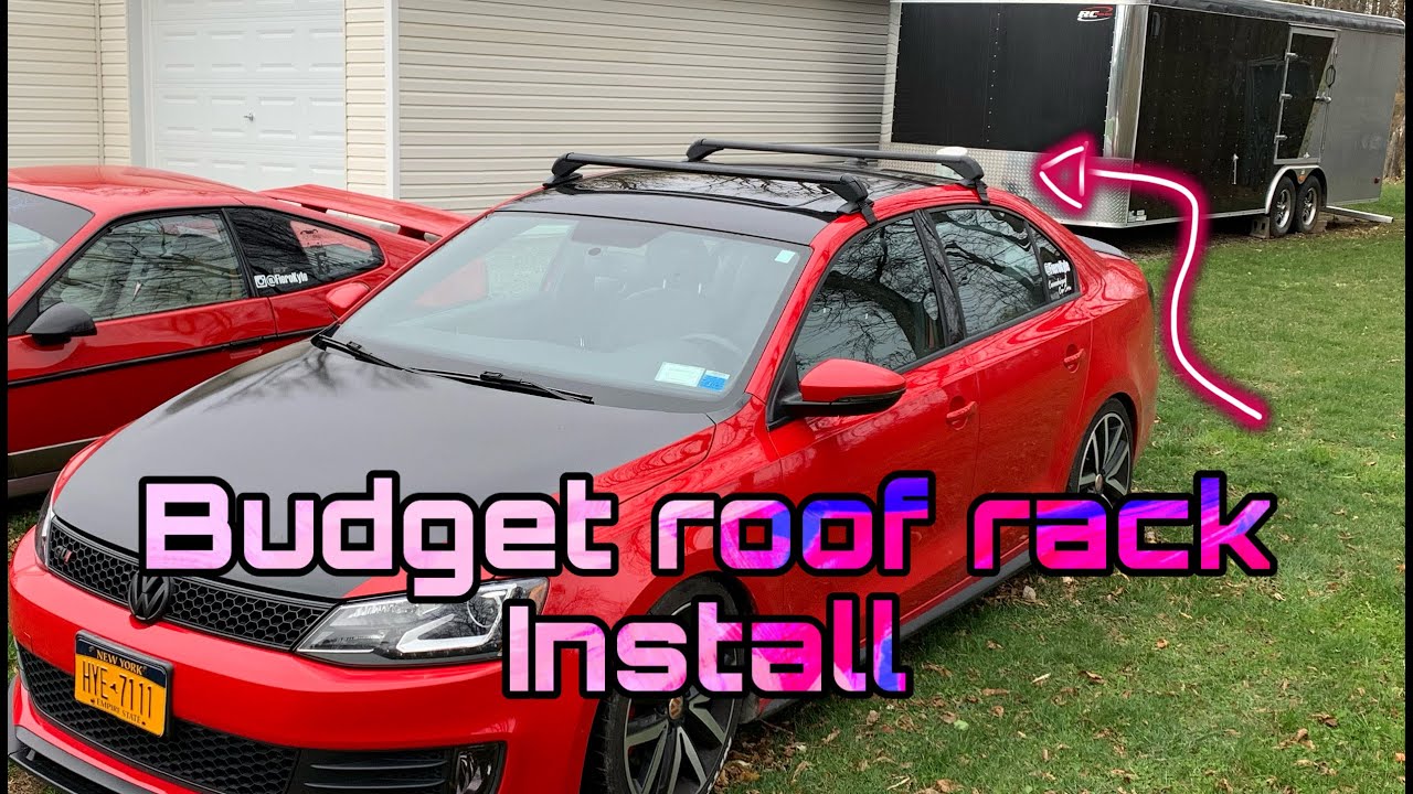 Installing a Roof Rack On My Jetta GLI