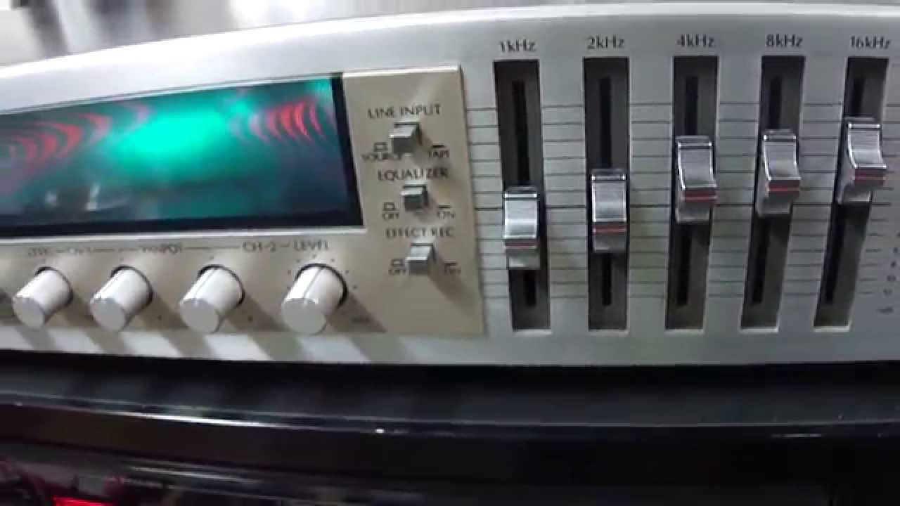 O Rei do Som - Equalizador Sansui RG-7